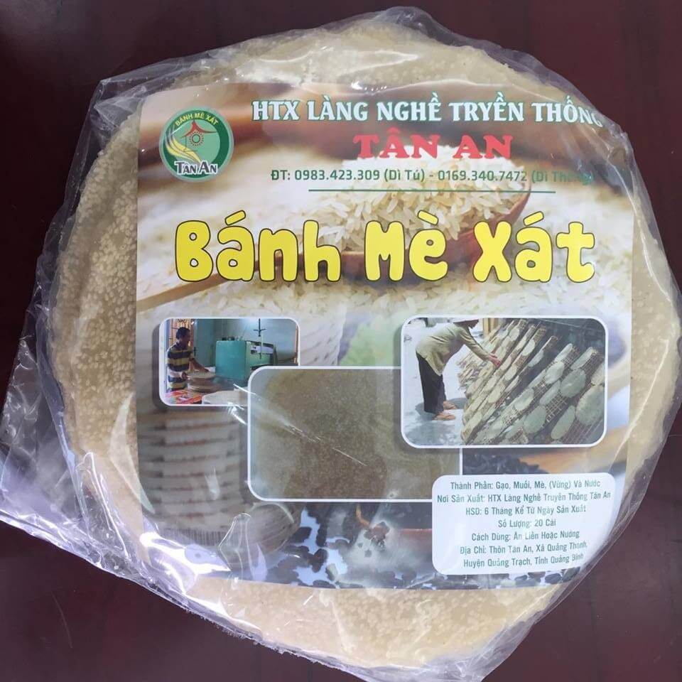 HTX Làng nghề bánh mè xát Tân An